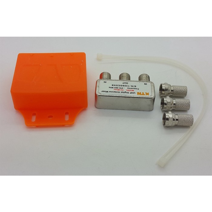 KITANI 2 antena UHF jadi 1  UHF Digital Antenna Mixer