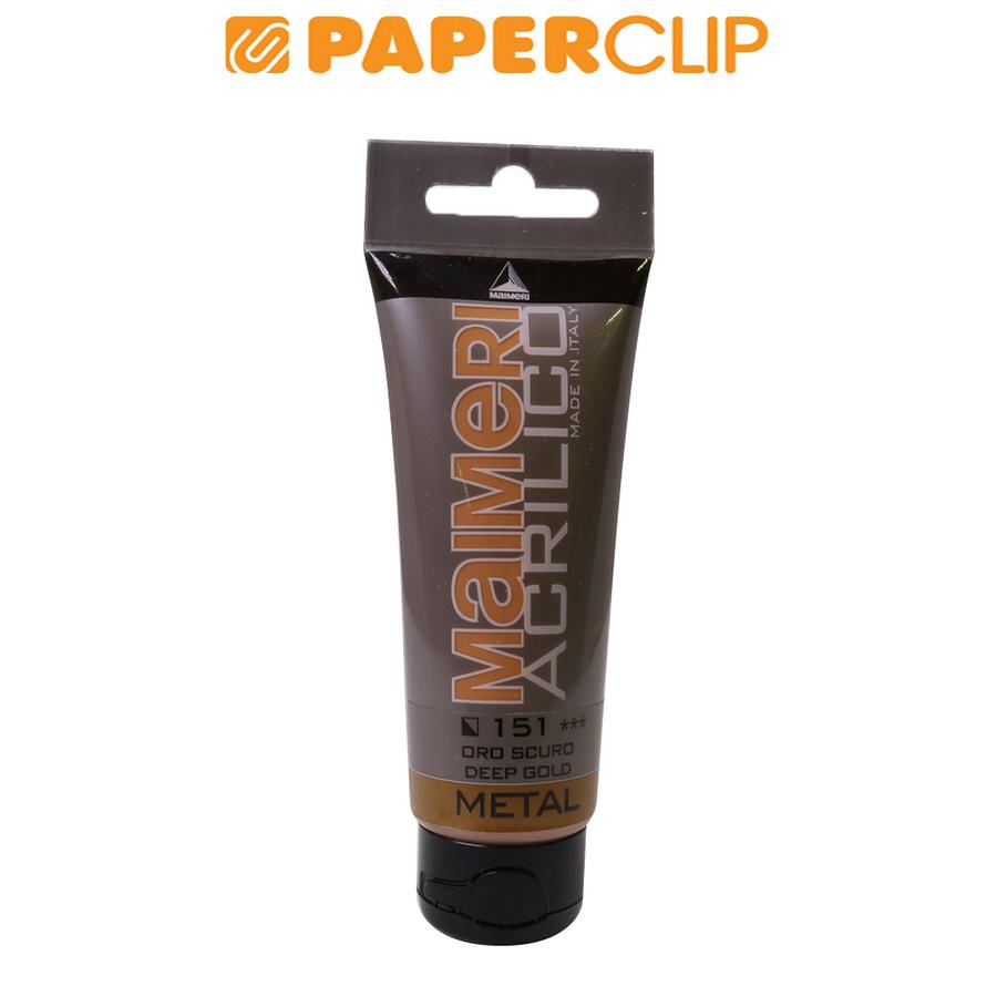 

ACRYLIC COLOR MAIMERI 75ML M0916151 DEEP GOLD