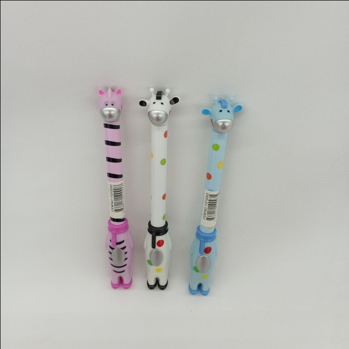 

Pena Gel Giraffe Tinta Hitam/Pulpen Gel Lucu Unik Karakter Jerapah Alat Tulis Sekolah Satuan