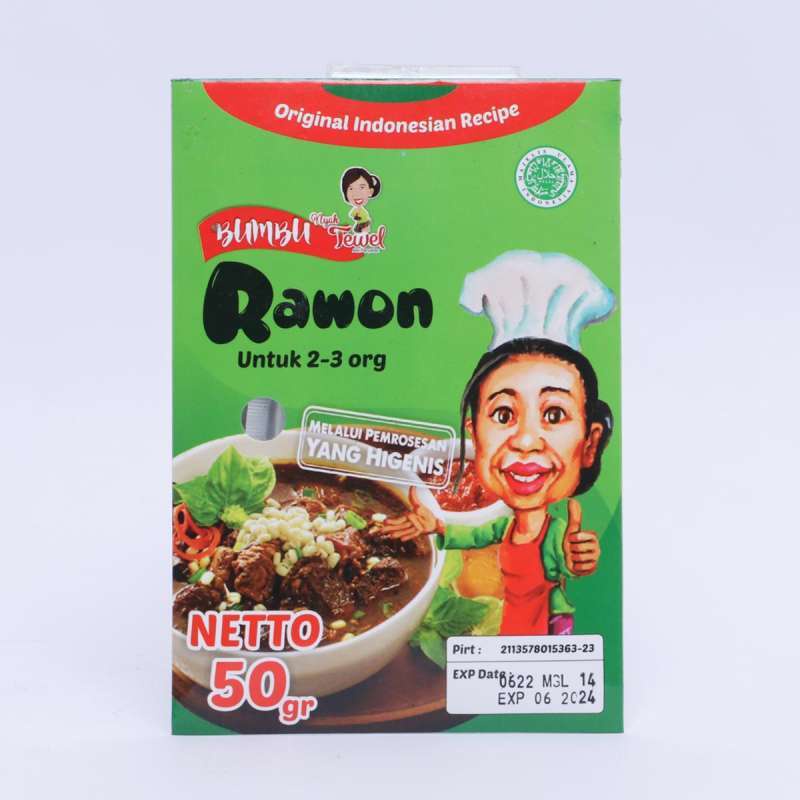 

NYAH TEWEL BUMBU RAWON 50GR