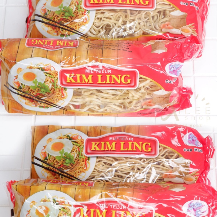 

Mie Kim Ling Panjang Halus/ Kasar/ Mi Telur Mi Gepeng