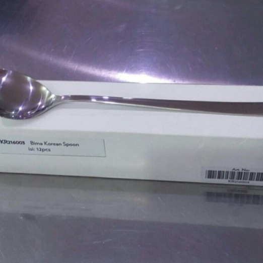 Bima korean spoon 3pcs / Korean fork 3pcs / sendok garpu bima - sendok
