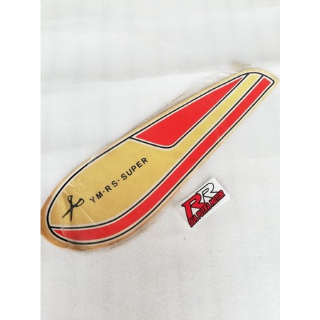 grafik graphic grapik sticer stiker sticker striping tangki tengki tanki yamaha rs100 rs 100 super m