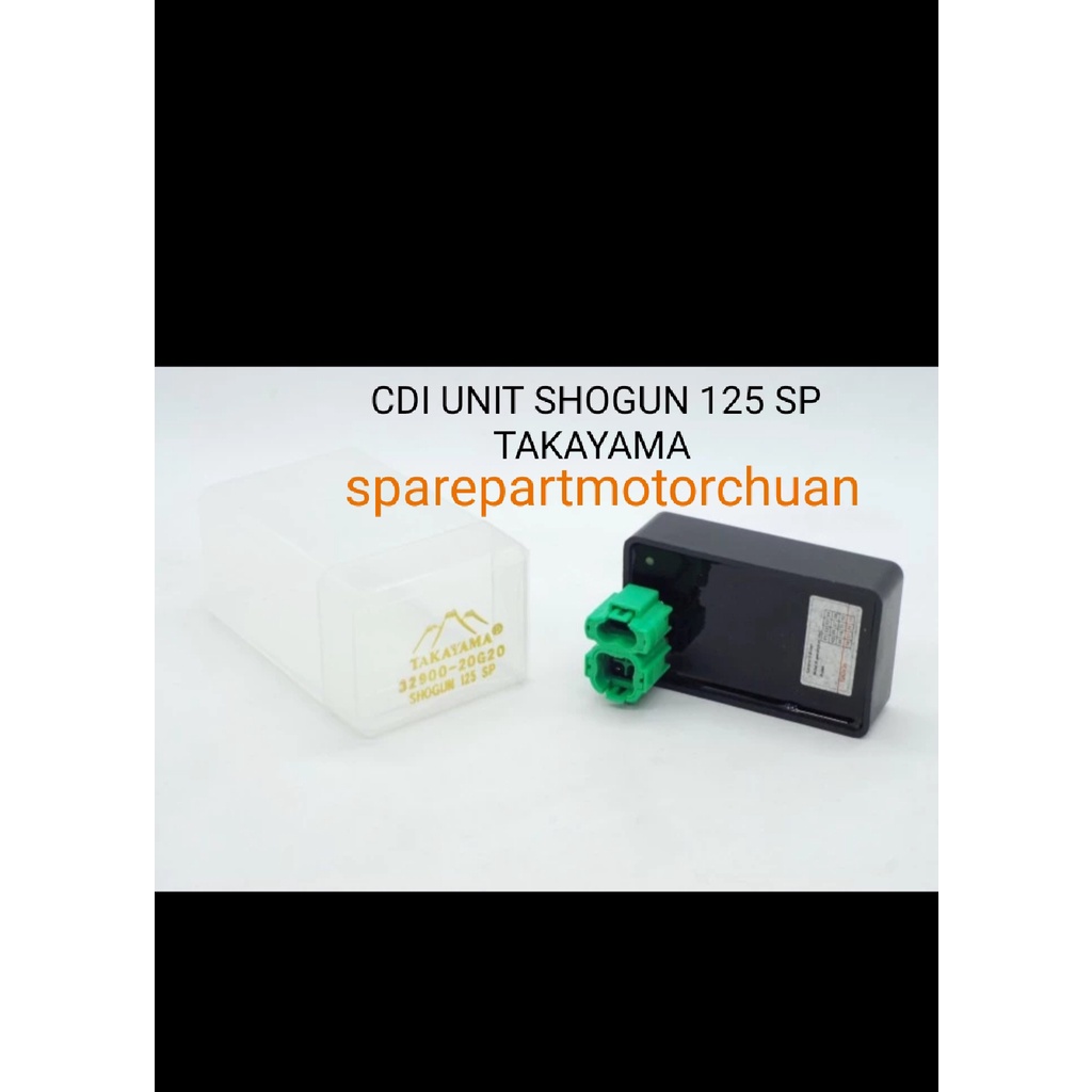 CDI UNIT SUZUKI SHOGUN 125 SP CDI MOTOR TAKAYAMA TOP QUALITY