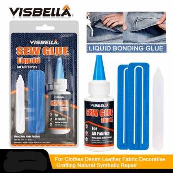 

VISBELLA Cairan Liquid Lem Perekat Khusus Kain Kulit Sew Glue 60ml 255