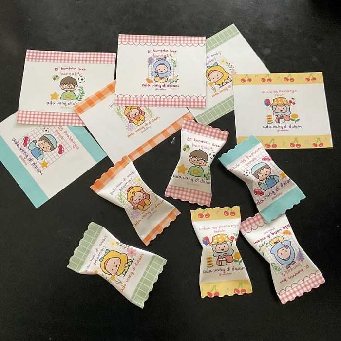 

==PROMO == AMPLOP LEBARAN MURAH 2023 / AMPLOP PERMEN 5PCS - KECIL