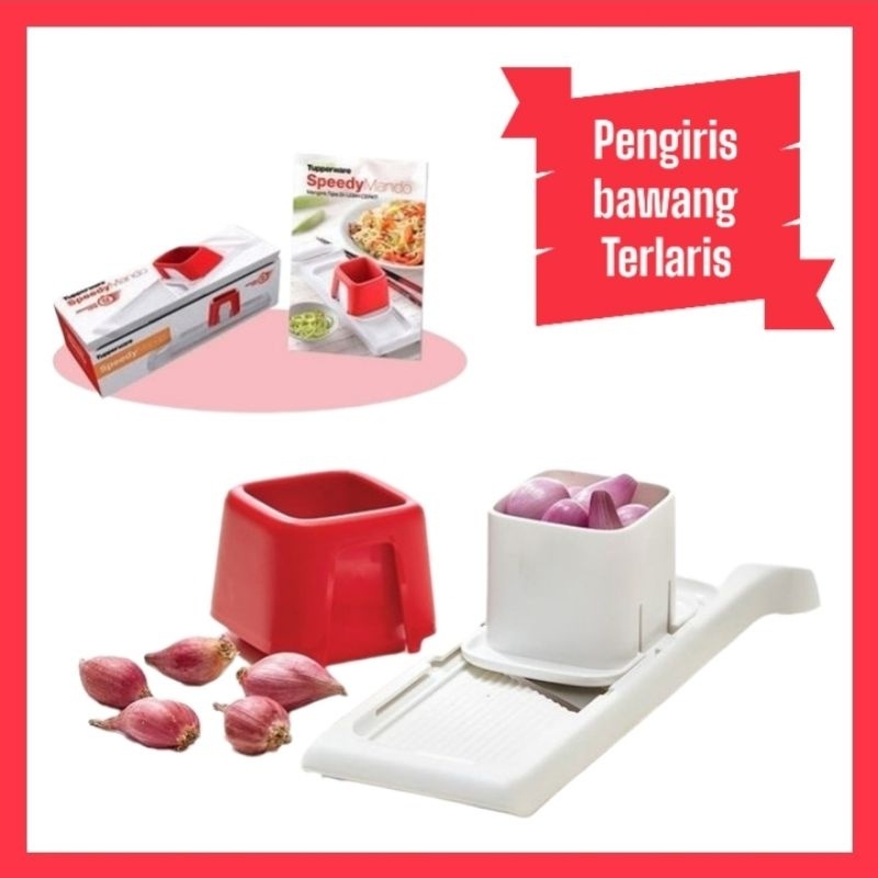TERMURAH ! Pengiris Bawang Speedy Mando Tupperware