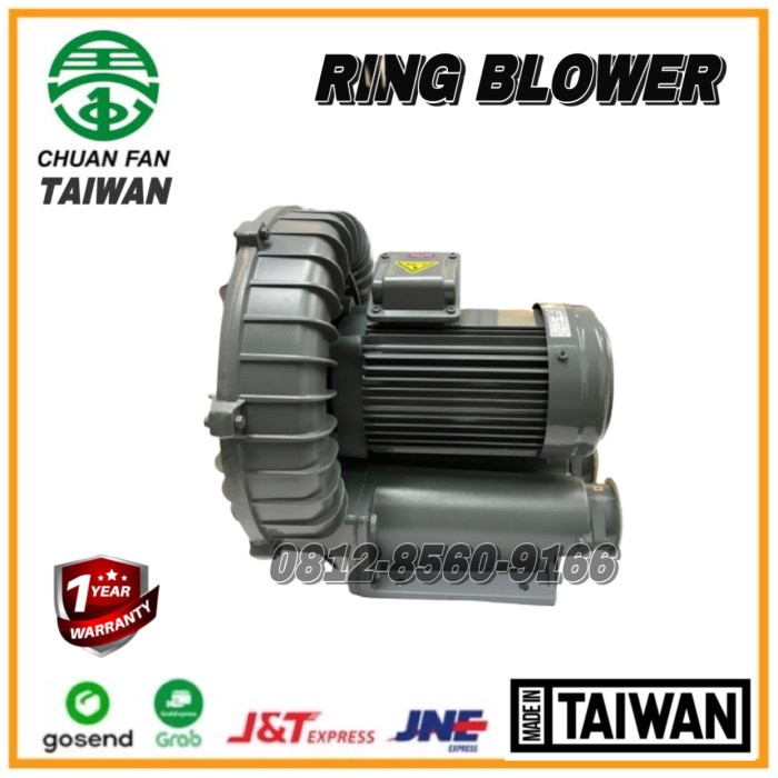 RING BLOWER 3 Hp 380V TAIWAN RING BLOWER CHUAN FAN RB-023 TAIWAN