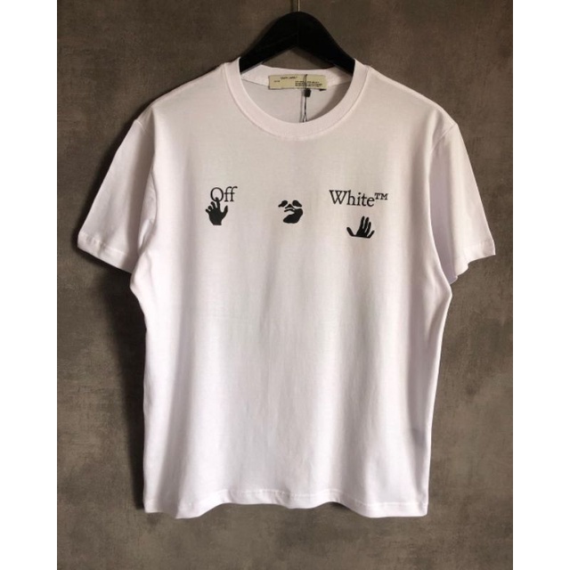 【COD】 NEW KAOS OFF WHITE T SHIRT PREMIUM MIRROR 1:1 LIKE ORIGINAL 1:1 UNISEX KAOS