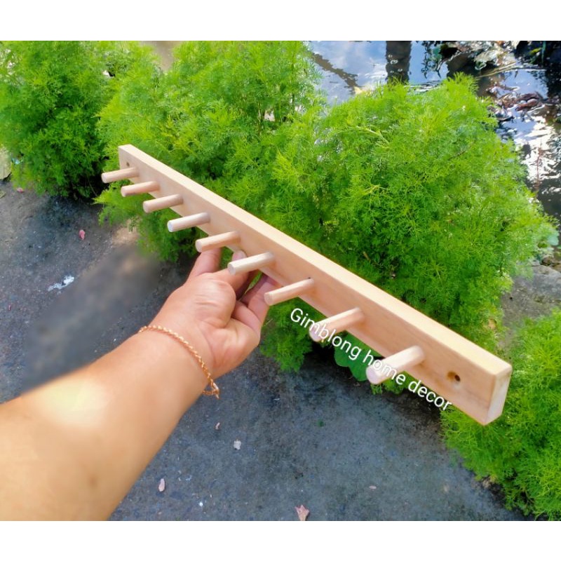 Kapstok Kayu Jati Asli