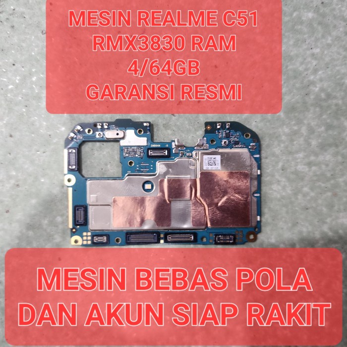 MESIN REALME C51 NORMAL MESIN REALME C51 RMX3830 ORIGINAL