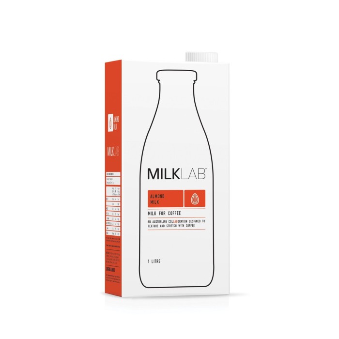 

[Big Sale] MILKLAB Australian Dairy Milk UHT for Coffee Barista Milk Lab Vegan - Almond