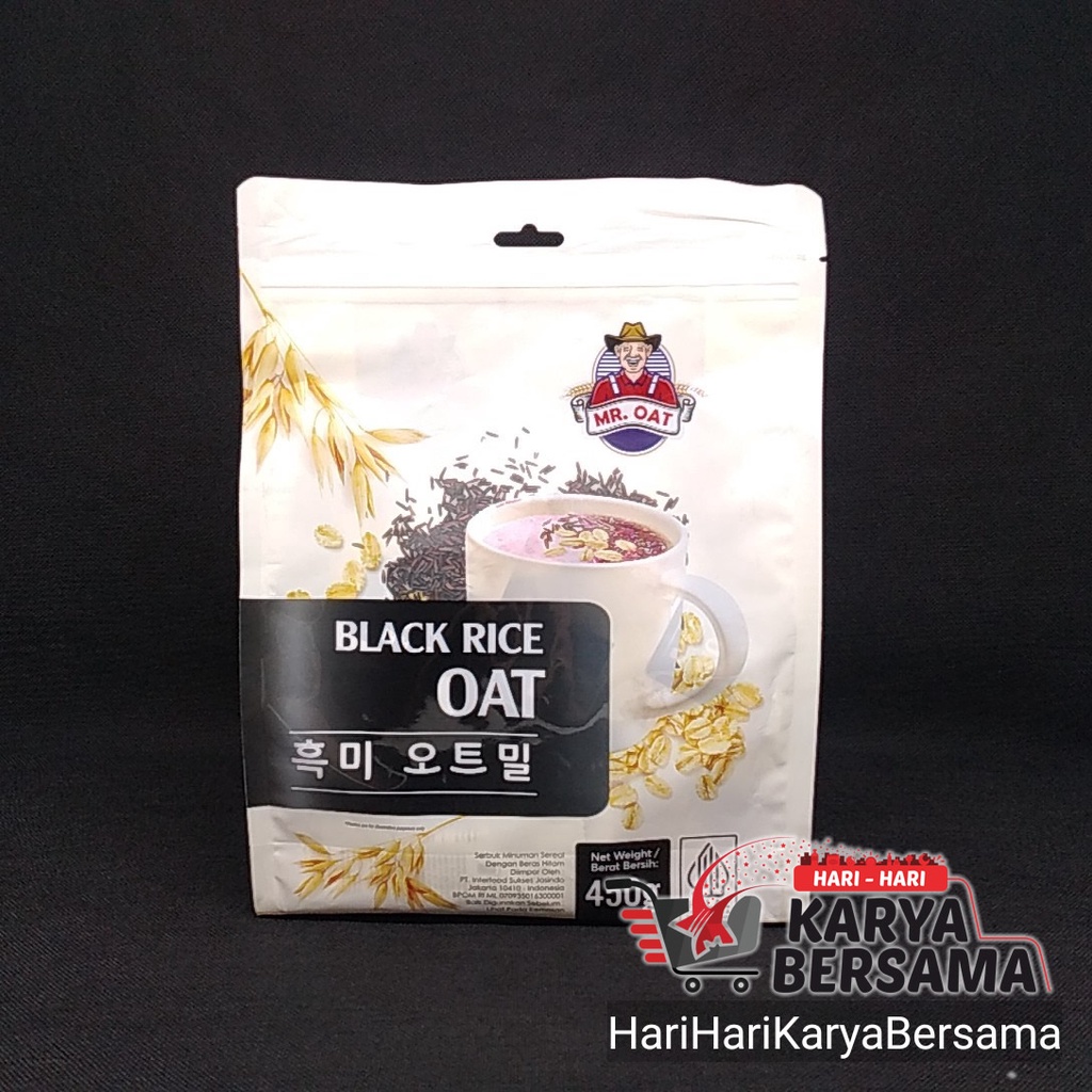 

MR. OAT BLACK RICE OAT POUCH 450GR