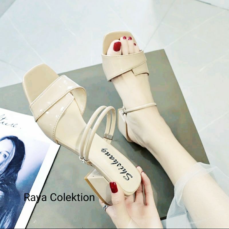 Sndal Haihils Wanita Dewasaa Haihels Terbaru Heeels Perempuan Sdl Kondangan 3Cm 5Cm Elegan 2025 Haig