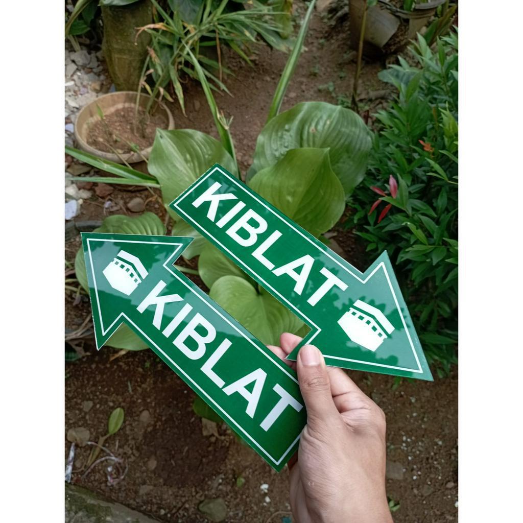 

Sign Arah Kiblat Akrilik / Petunjuk Arah Sholat Tinggal Tempel