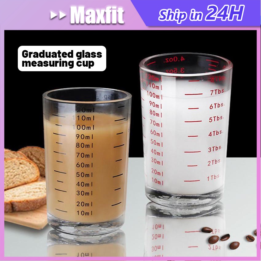 

Espresso Shot Glass Coffee Glass Gelas Sloki Kopi Kaca 120Ml