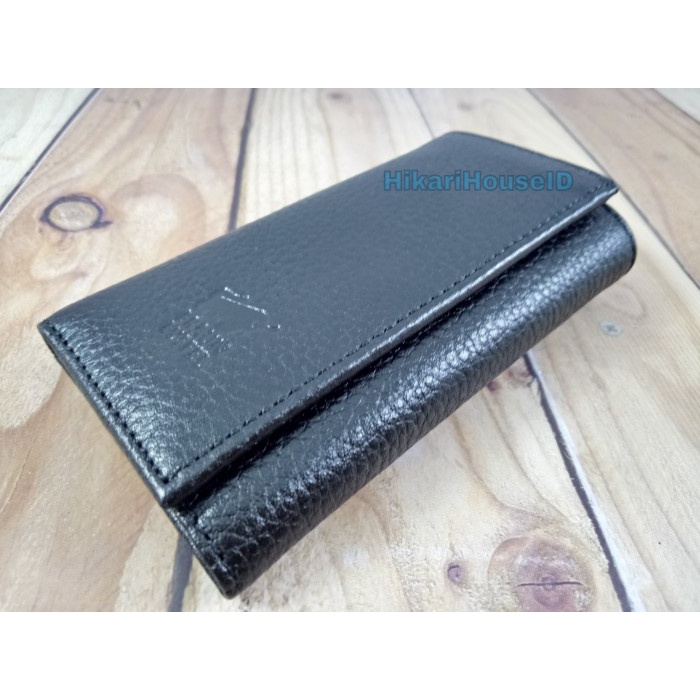 Dompet STNK | Gantungan Kunci Mobil Motor Kulit Asli | Braun Buffel - Hitam/Coklat Gantungan Kunci M