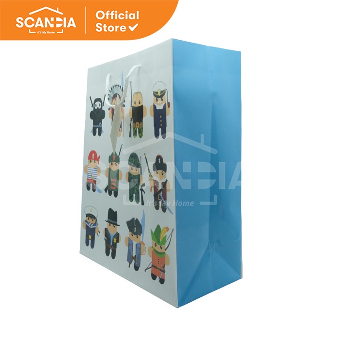

SCANDIA Paper Bag Gift Bag 26x32.4 Cm Army (SC0467)