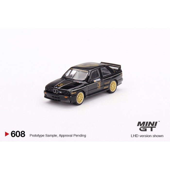 Diecast MINIGT MINI GT NO 608 BMW M3 #3 JPS Team BMW 1987 ATCC Championship Winner