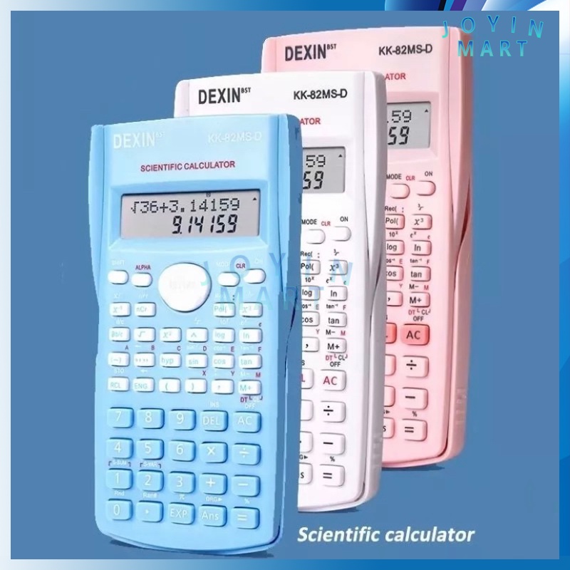 

Calculator Scientific Kalkulator 240 Fungsi Kalkulasi 4 Warna / Kalkulator Fungsi / Scientific Calculator