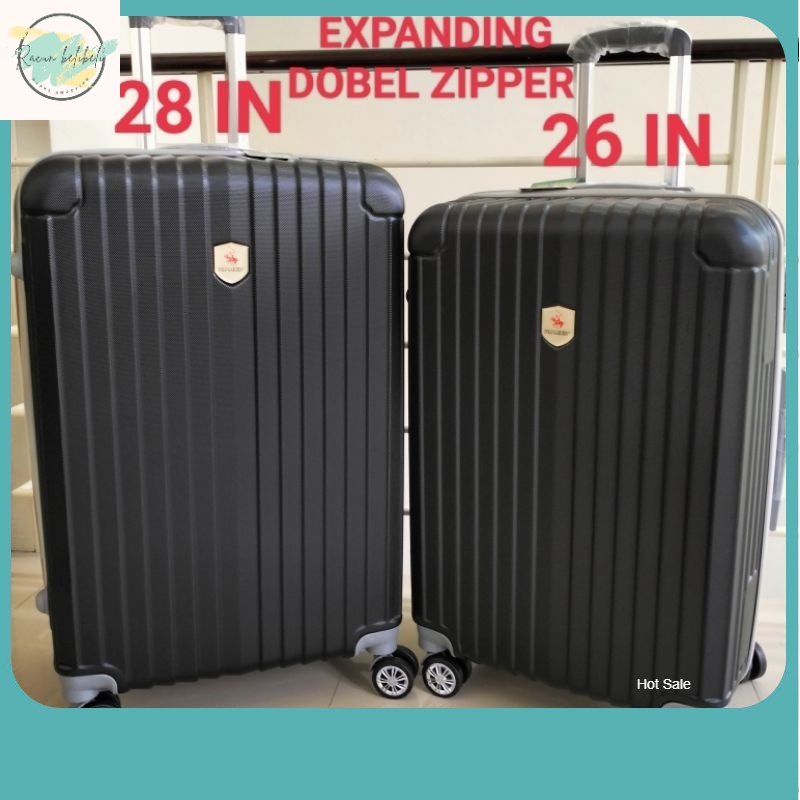 Koper Ukuran Besar / KOPER FIBER JUMBO 28 Inch 26 Inch POLO ORIGINAL EXPANDING KUNCI TSA TANAM TERMU