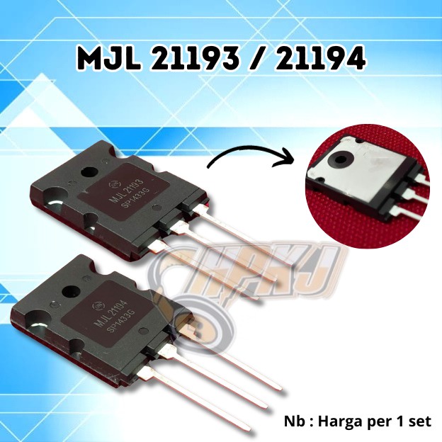 Transistor Power Ori Original MJL21193 MJL21194 MJL 21193 21194