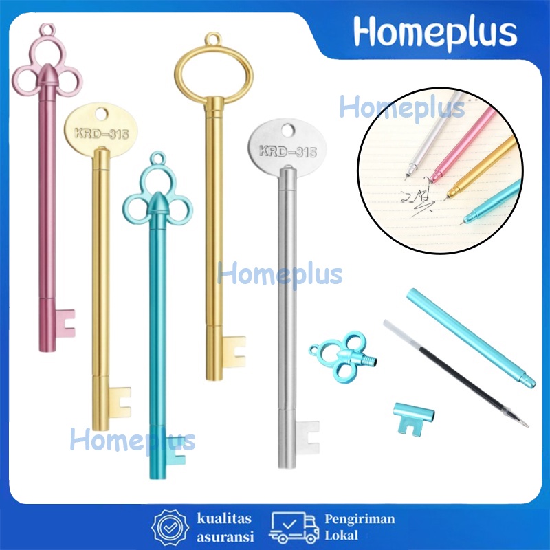 

HomePlus Pulpen Gel Bentuk Kunci Pena Gel Kunci Antik Pulpen Anak Sekolah Pulpen Dekorasi Pulpen Unik Pena Tes Menulis Siswa