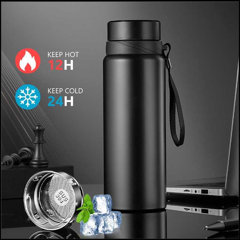 

RongSi Botol Minum Termos Air Panas Dingin Stainless Steel 1L - TC11