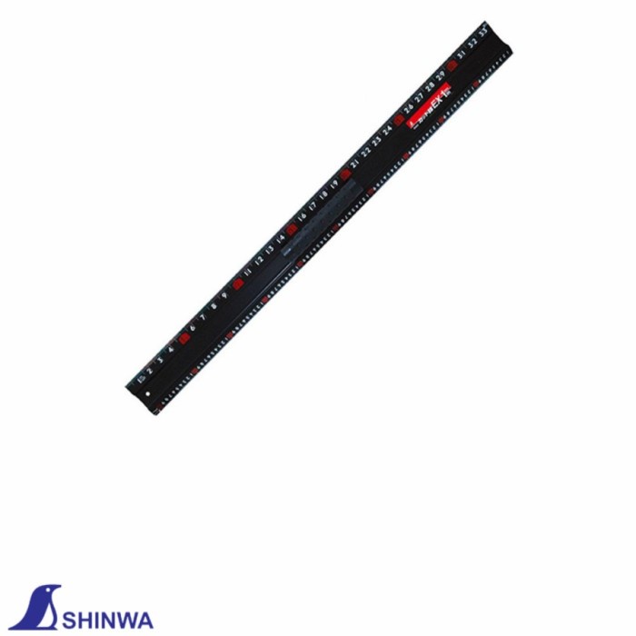 

Aluminum Cutting Rule w/o handle 60cm-65030 SHINWA