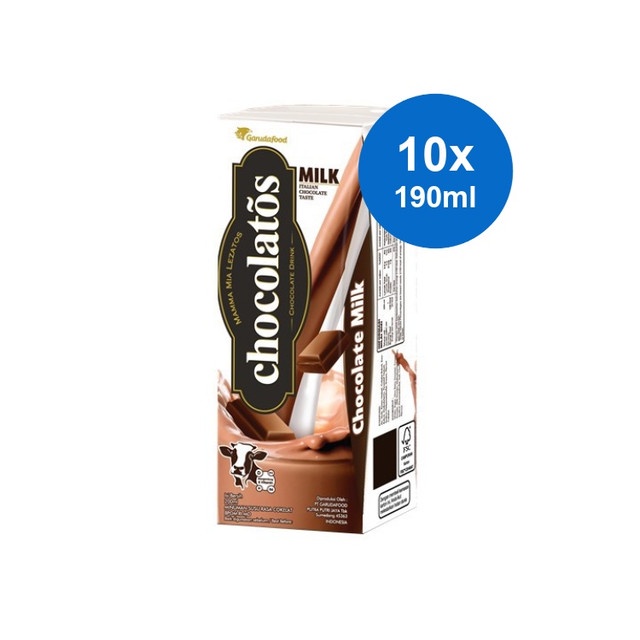 

Chocolatos Drink Chocolate Milk 190 ml x 10