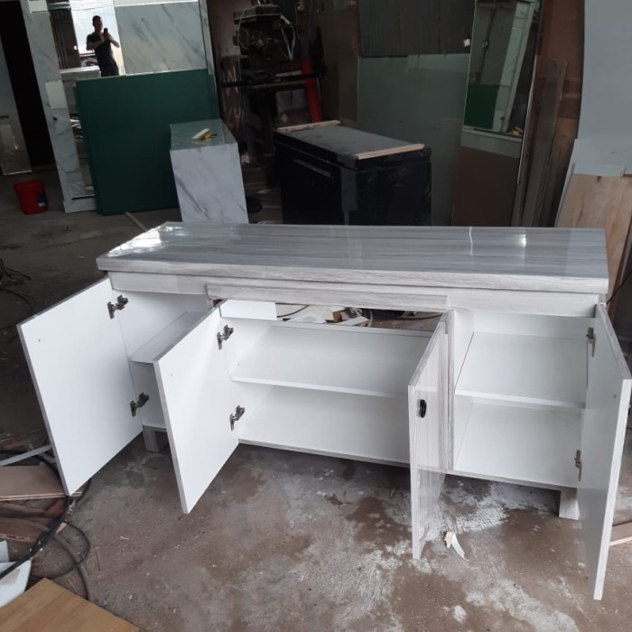 Rak TV / Meja TV / Buffet TV / Credenza HPL Multiplex 18mm