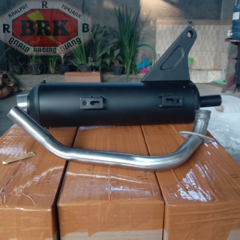 Knalpot copy CMS suara ngebas no mber mber beat karbu beat new beat fi Vario 125 150 Scoopy Mio M3 M