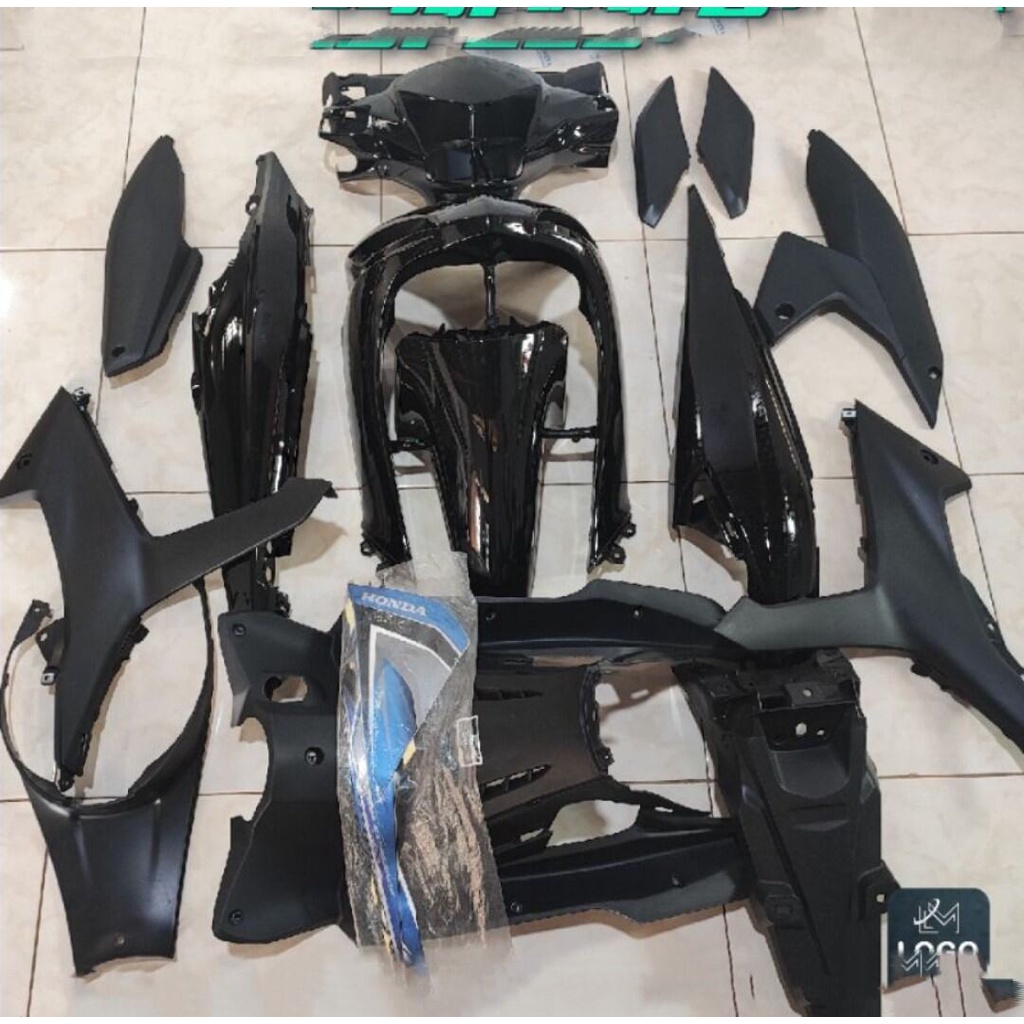 Cover body full body halus honda dan kasar revo fit FI th 2015-2018