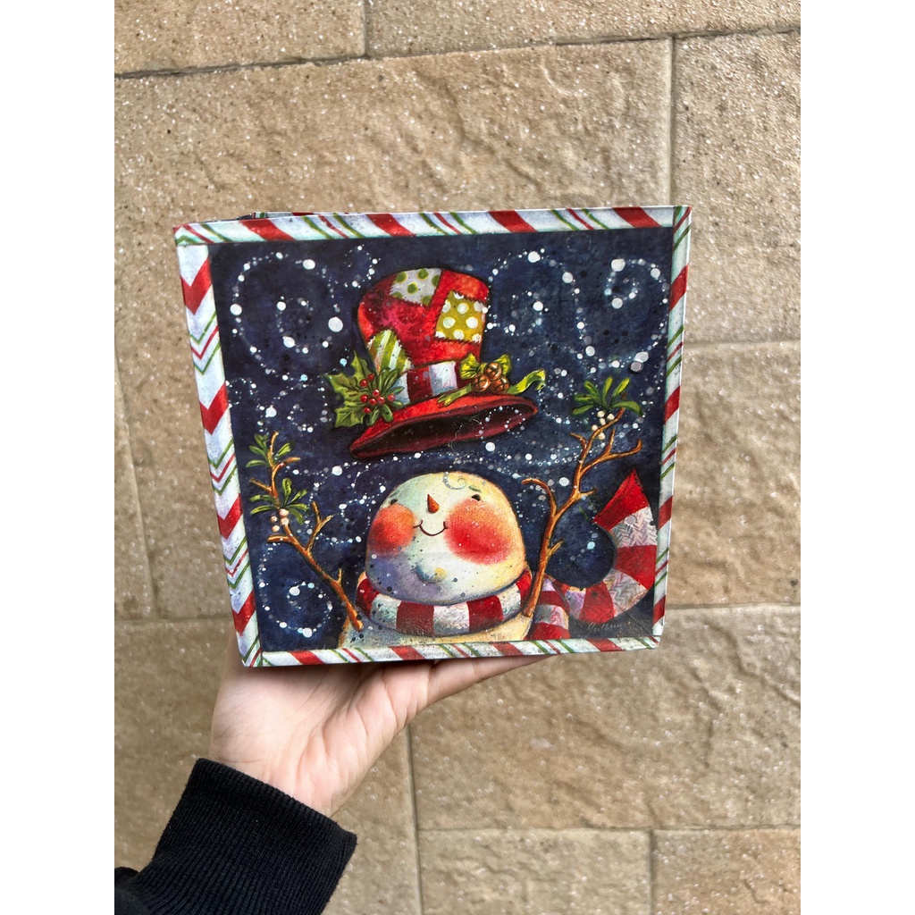 

Goodybag Natal Paperbag Marry Christmast Tas Tenteng Motif Pohon Natal Santa Claus Random