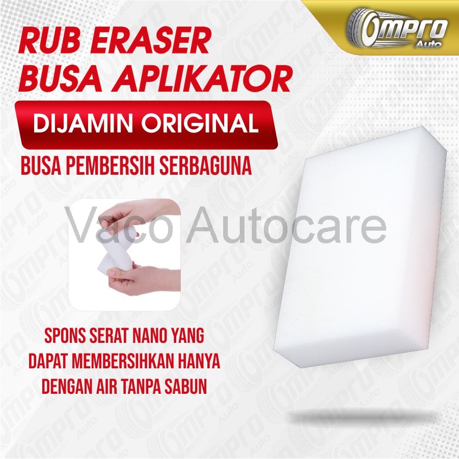 Spons Sponge Busa Magic Sponge Busa Ajaib Spon Ajaib Busa Pembersih Daki Magic Vaco Autocare