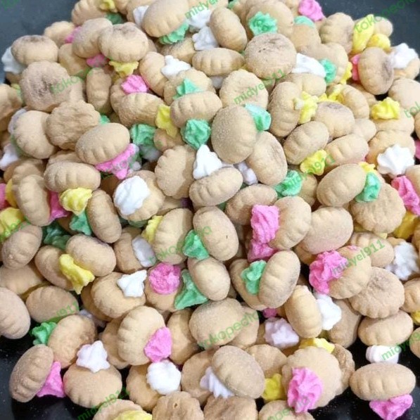 

Biskuit Gem Rose / Roti Gem / Kue Kancing 1 Kg