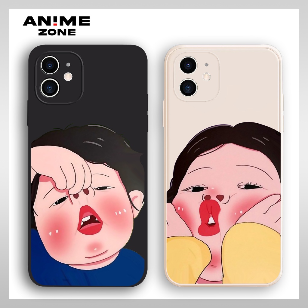 Softcase Oppo A16 A54 A3S A5S A15 A18 A38 A58 A78 A17 A57 A16K AZ368 Couple Boy Girl Konyol Premium 