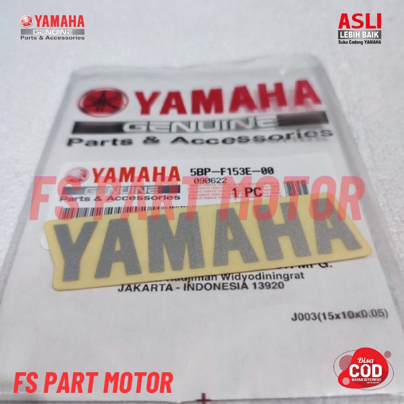 EMBLEM STIKER TOOLBOX RX KING ORIGINAL BARU YAMAHA 5BP-F153E-00