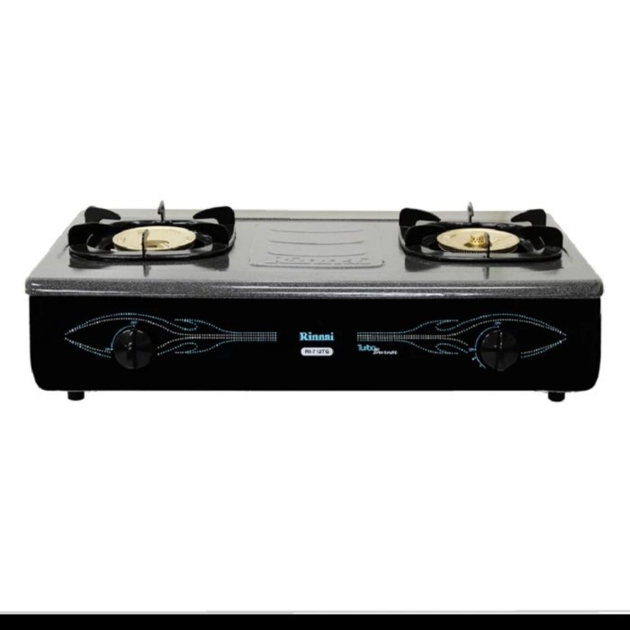 kompor gas rinnai 712tg 2 tungku