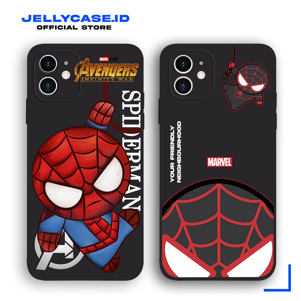 Soft Case Infinix Note 30 Hot30 Smart 7 Smart5 Hot10Play Hot 9 Play Note12 JE064 Superhero Keren Softcase HP Aesthetic Casing Jelly Anime Kartun CameraPro