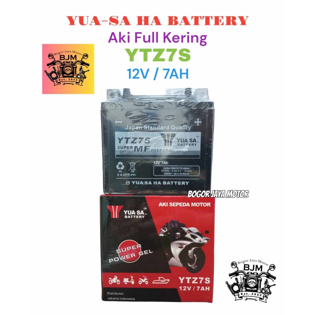 AKI MOTOR YUASA HA YTZ7S / YTZ6V / GTZ6V MTZ6V AKI MOTOR YUASA HA AKI MOTOR NMAX SATRIA CBR