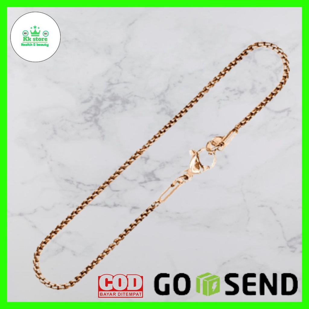 Rantai Kalung Chain KK Liforce (Tersedia 3 Macam Ukuran) Asli original
