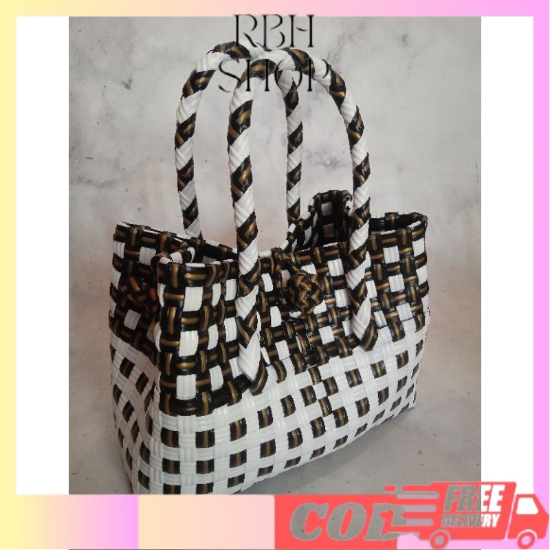 [RBH]Tas Jali Mini Patty Anyaman Handmade S Patty / Souvenir/Mini Patty / Anyaman Jali Jali Mini / T