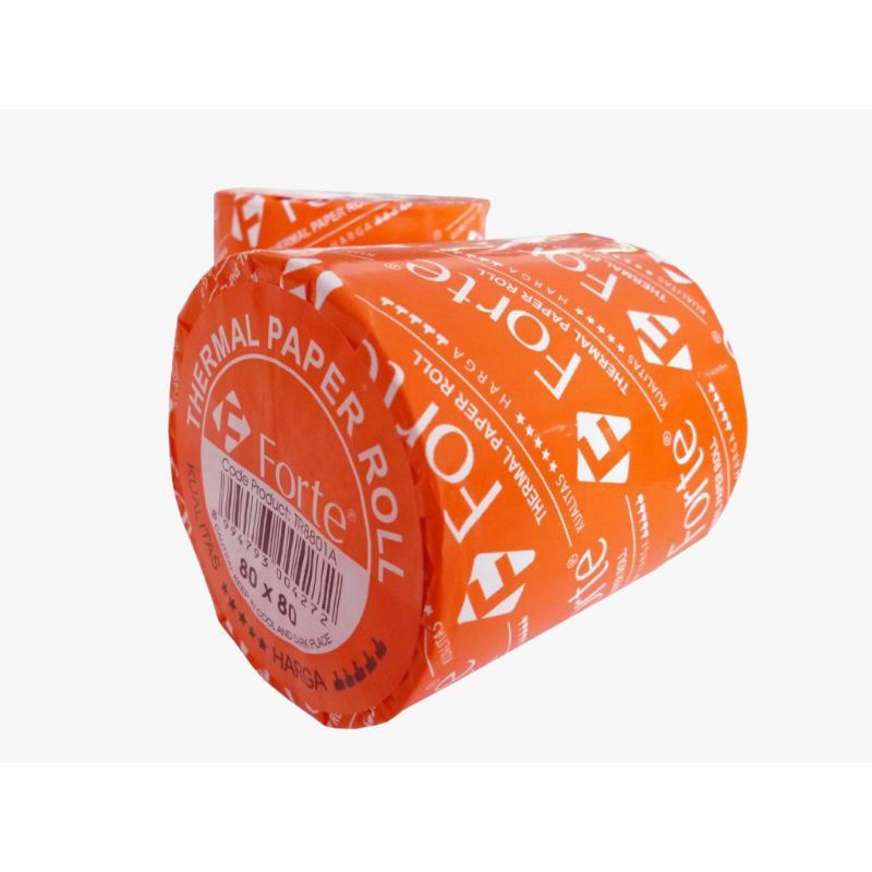 

(Harga per 60 pcs) Kertas Thermal Forte 80x80