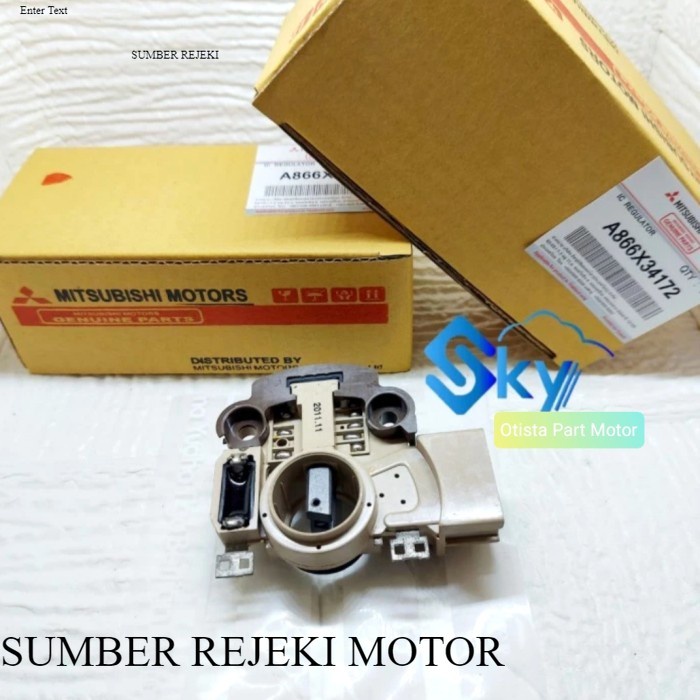 IC REGULATOR ALTERNATOR MITSUBISHI T120SS INJEKSI INJECTION MIRAGE ORI