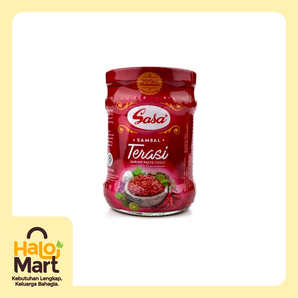 

Sasa Sambal Terasi 180gr