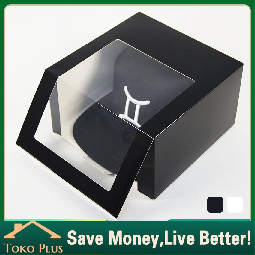 

5Pcs Kotak Box Packing Topi Laminasi Jendela Pelindung Topi Baseball Snapback Segala Merek Display Hat Cap Protector Pengiriman