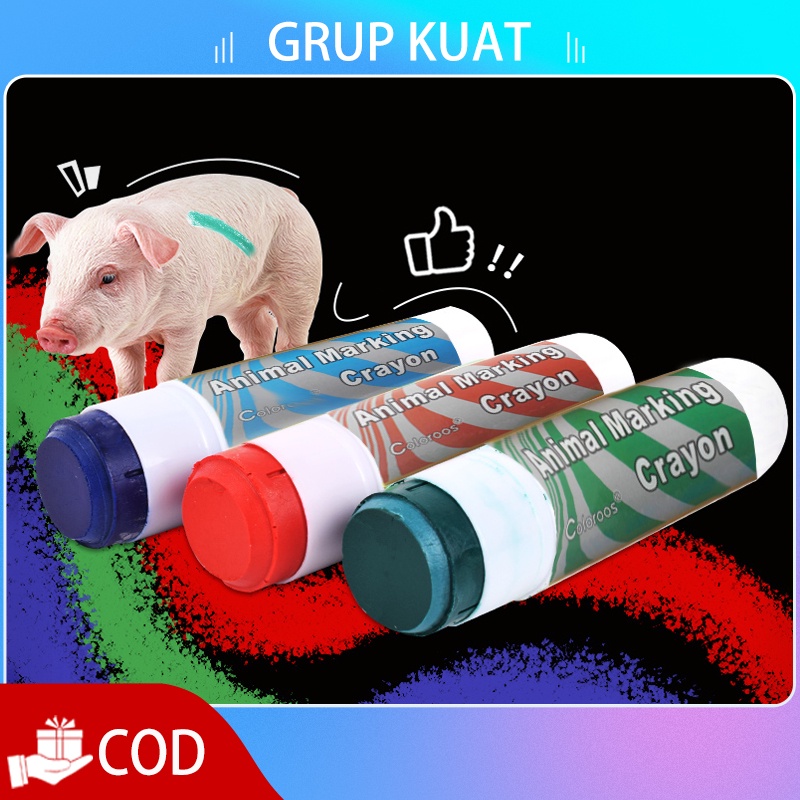 

Crayon Hewan Krayon Spidol untuk Babi Animal Marking Crayon Stick Model Korea