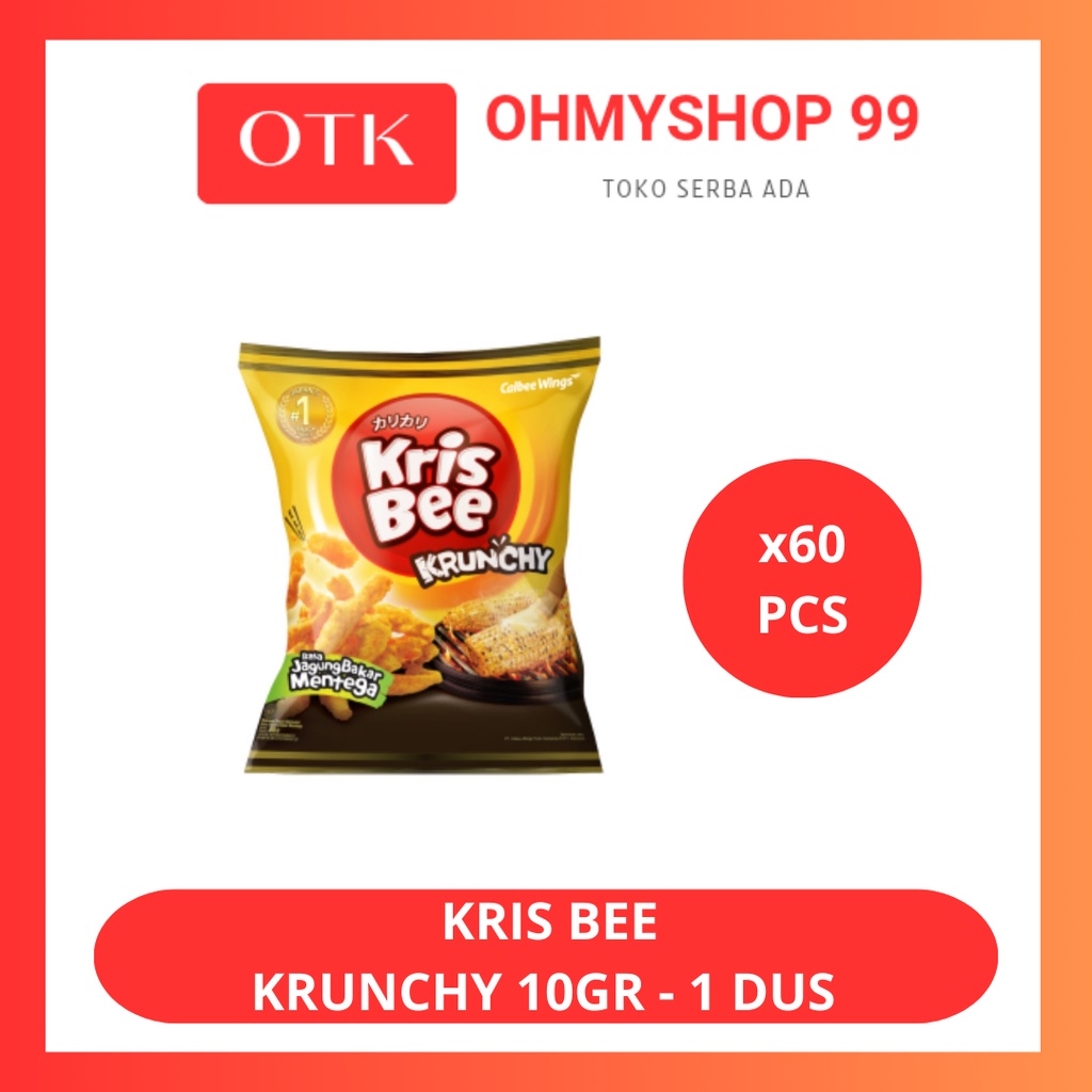 

Krisbee Krunchy Jagung Bakar Mentega 10gr - 1 Dus