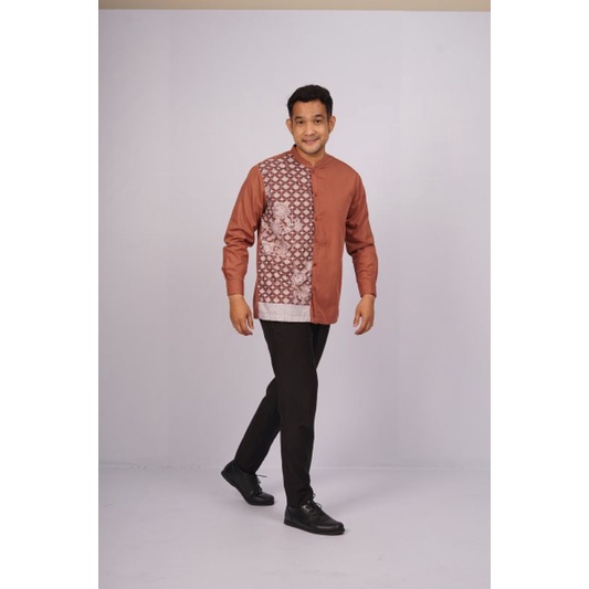 ELZATTA HIJAB SARIMBIT KOKO MOTIF LENGAN PANJANG MAILERA MEN